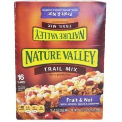 Nature Valley Bar Chewy Granola Fruit & Nut, 128x1.2Oz