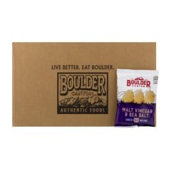 Boulder Chips Potato Malt Vinegar & Seasalt, 55x1.5Oz
