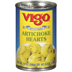 Vigo, Imported Whole Artichoke Hearts, 12x14Oz
