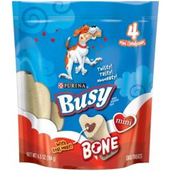 Busy Bone, Mini Dog Treats, 8x6.5Oz