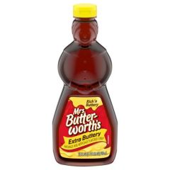 Mrs. Butterworth's, Extra Buttery Syrup, 12x24Fz