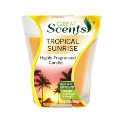 PowerHouse, Candle Tropical Sun, 12x3Oz