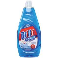 Brillo, Dish Detergent Oxy, 12x24Fz