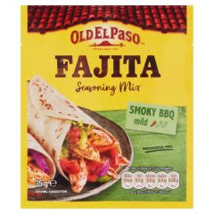 Old El Paso Fajita Seasoning Mix Smoky Bbq 24X35G