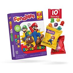 Funables, Fruit Snacks Super Mario, 8x8Oz