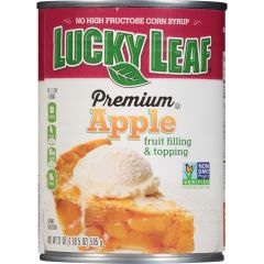 Lucky Leaf, Pie Filling Apple, 8x21Oz