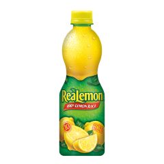 Realemon,  100% Lemon Juice Natural Strength From Concentrate, 12x15Fz