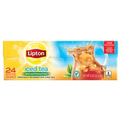 Lipton, Decaffeinated Tea Bags Family Size, 12x24Ct
