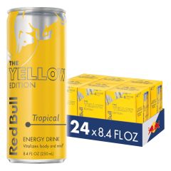 Red Bull, Energy Drink Tropical, 6x4x8.4Oz
