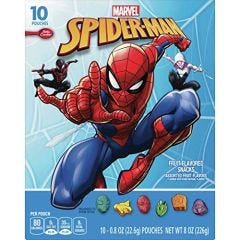 Betty Crocker, Spiderman Fruit Snacks, 8x8Oz