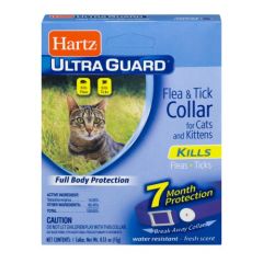 Hartz, Collar Flea & Tick Cat , 6x1Pk