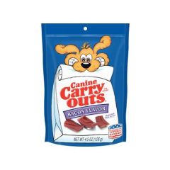 Canine Carry, Dog Treats Bacon Flavor, 10x4.5Oz