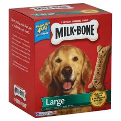 Milk-Bone, Dog Biscuit Large, 2x4Lb