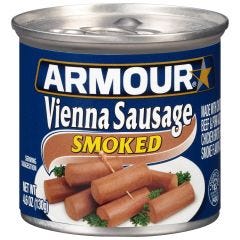 Armour , Sausage Vienna Smoked, 24x4.6Oz