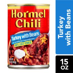 Hormel , Chili Turkey with Beans, 12x15Oz