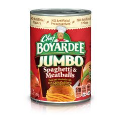 Chef Boyardee, Spaghetti Jumbo Meatballs, 12x14.5Oz