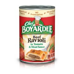 Chef Boyardee, Ravioli Beef, 12x40Oz