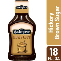 Kc Master, Kettle Cooked Hickory Brown Sugar Barbecue Sauce, 6x18Oz