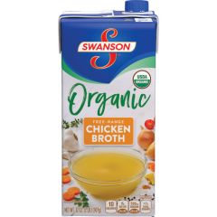Swanson, Orgnic Chicken Broth, 12x32Fz