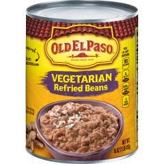 Old El Paso, Vegetarian Refried Beans, 12x16Oz