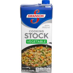 Swanson, Vegetable Cooking Stock, 12x32Oz