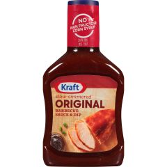 Kraft, Slow Simmered Original Barbecue Sauce And Dip, 12x18Oz