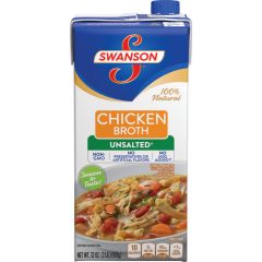 Swanson, Broth Chicken Unsalted, 12x32Oz