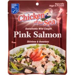 Chicken Of The Sea, Pink Salmon Wild-caught Skinless Boneless, 12x6Oz