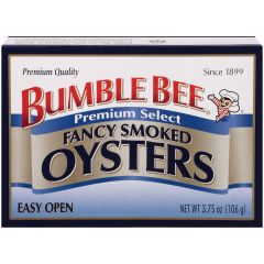 Bumble bee, Smoked oysters, 18x3.75Oz
