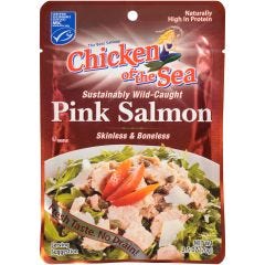 Chicken of the Sea, Boneless Salmon pink, 12x2.5Oz