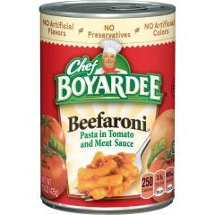 Chef Boyardee, Dinner Beefaroni, 24x15Oz
