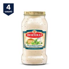 Bertolli, Creamy Alfredo Basil, 12x15Oz