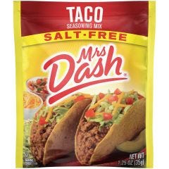 Mrs Dash , Salt Fr Taco Mix, 12x1.25Oz