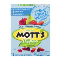 Mott's, Medleys Fruit Snacks Fruit 8 Oz/10 Count, 8x8Oz