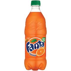 Fanta Orange Soda Bottles, 20 fl oz, 24 Pack