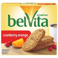 BelVita , Cranberry Orange Breakfast Biscuits, 6x8.8Oz