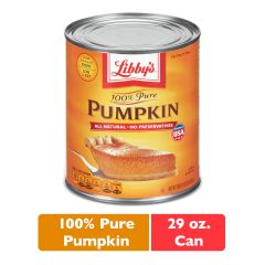 Libby's, Pumpkin Solid Pack, 12x29Oz