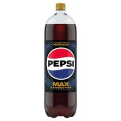 Pepsi Max No Caffeine No Sugar Bottle 8x2Litre
