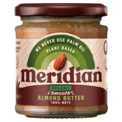 Meridian Organic Smooth Almond Butter 6X170G