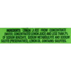 Realemon,  100% Lemon Juice Natural Strength From Concentrate, 24x2.5Fz