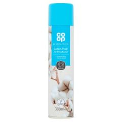 Co-op Cotton Fresh Air Freshener 6x300ml