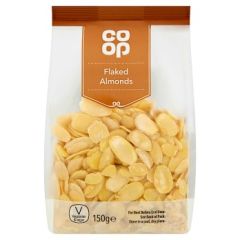 Co-Op Flake Almonds 4X150G