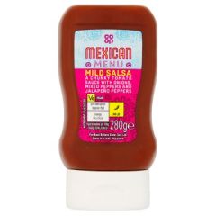 Co-op Mexican Menu Mild Salsa 8x280g