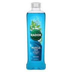 Radox Mineral Therapy Bath Soak Muscle Soak, 6x500ml