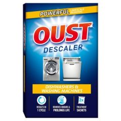 Oust Dishwasher & Washing Machine Descaler, 6x2x75g