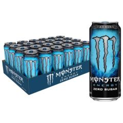 Monster Energy Zero Sugar Cans, 16 fl oz, 24 Pack