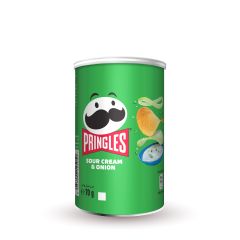 Pringles, Sour Cream & Onion, 12x70g