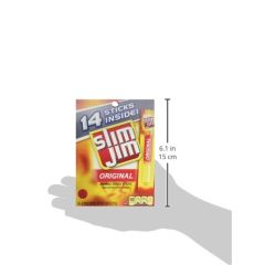 Slim Jim, Snack Size Original Smoked Snack Stick, 7x3.92Oz