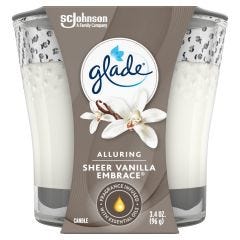 Glade, Candle Pure Vanilla joy, 6x3.4Oz