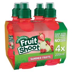 Robinsons Fruit Shoot Summer Fruits 6x4x200ml